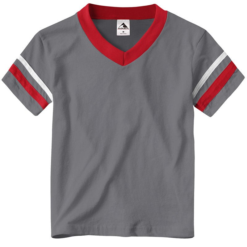 Load image into Gallery viewer, Youth Stripe Jersey Tee - Twisted Swag, Inc.AUGUSTA SPORTSWEAR