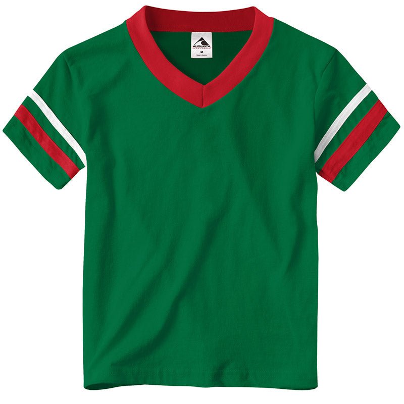 Load image into Gallery viewer, Youth Stripe Jersey Tee - Twisted Swag, Inc.AUGUSTA SPORTSWEAR