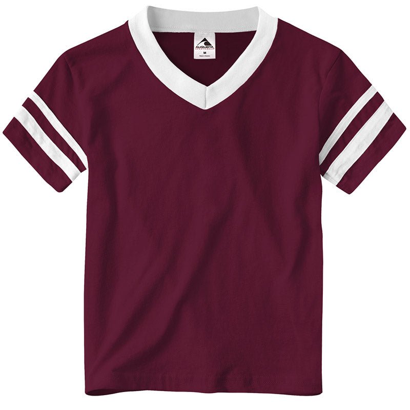 Load image into Gallery viewer, Youth Stripe Jersey Tee - Twisted Swag, Inc.AUGUSTA SPORTSWEAR