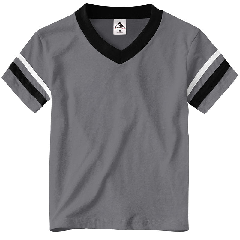 Load image into Gallery viewer, Youth Stripe Jersey Tee - Twisted Swag, Inc.AUGUSTA SPORTSWEAR
