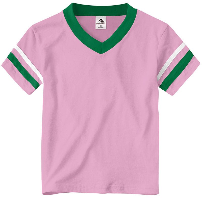 Load image into Gallery viewer, Youth Stripe Jersey Tee - Twisted Swag, Inc.AUGUSTA SPORTSWEAR