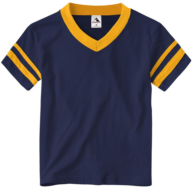 Load image into Gallery viewer, Youth Stripe Jersey Tee - Twisted Swag, Inc.AUGUSTA SPORTSWEAR