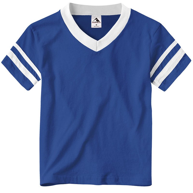 Load image into Gallery viewer, Youth Stripe Jersey Tee - Twisted Swag, Inc.AUGUSTA SPORTSWEAR