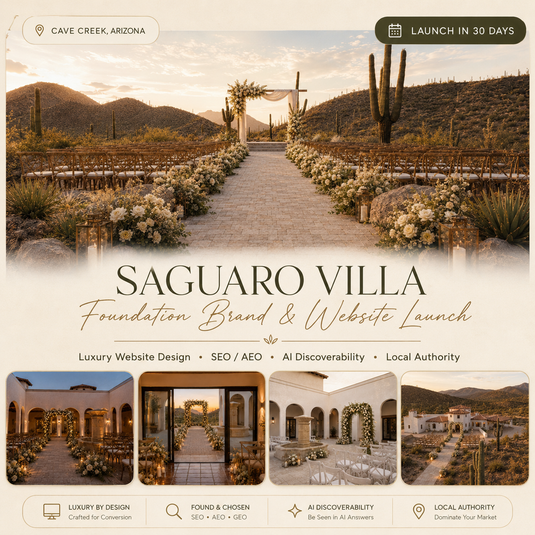 Saguaro Villa Foundation Brand & Website Launch