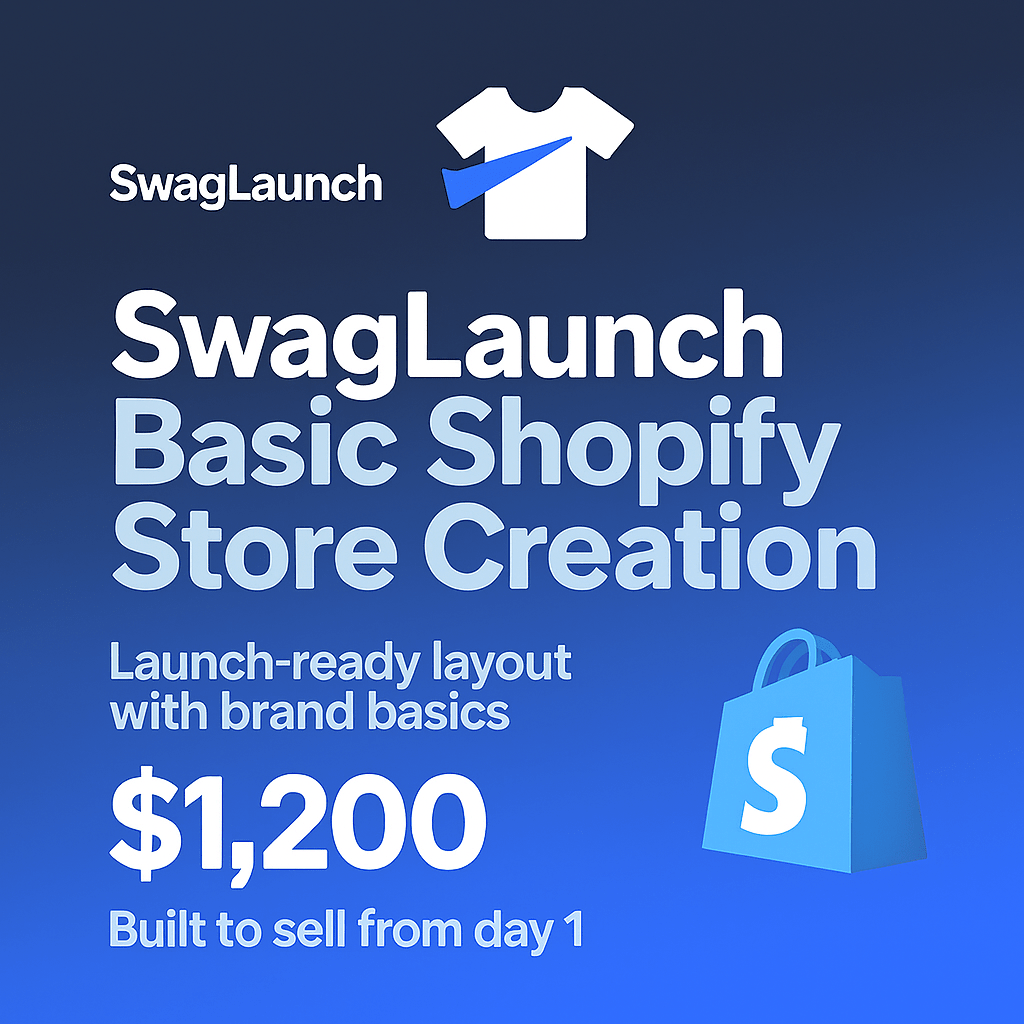 Basic Shopify Store Creation – Twisted Swag, Inc.