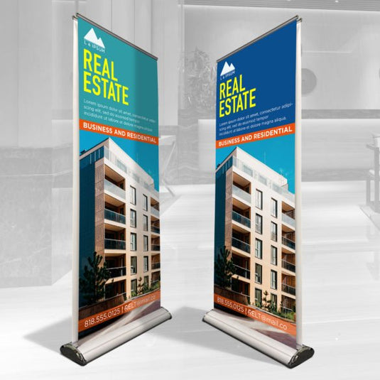 Double - Sided Deluxe Retractable Banner - Twisted Swag, Inc.TWISTED SWAG, INC.