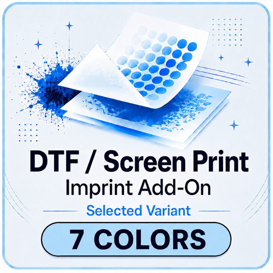 DTF / Screen Print Imprint Add-On - Twisted Swag, Inc.TWISTED SWAG, INC.