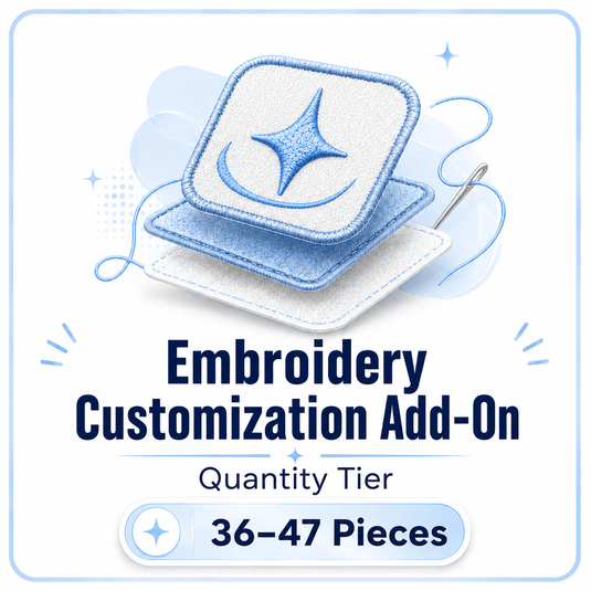 Embroidery Customization Add-On - Twisted Swag, Inc.TWISTED SWAG, INC.