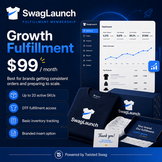 SwagLaunch Fulfillment Membership - Twisted Swag, Inc.Twisted Swag, Inc.