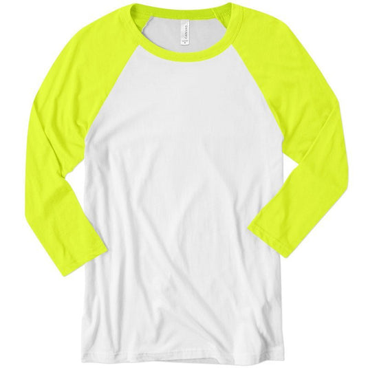 Three - Quarter Raglan T-Shirt - Twisted Swag, Inc.CANVAS