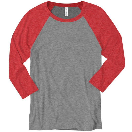 Three - Quarter Raglan T-Shirt - Twisted Swag, Inc.CANVAS