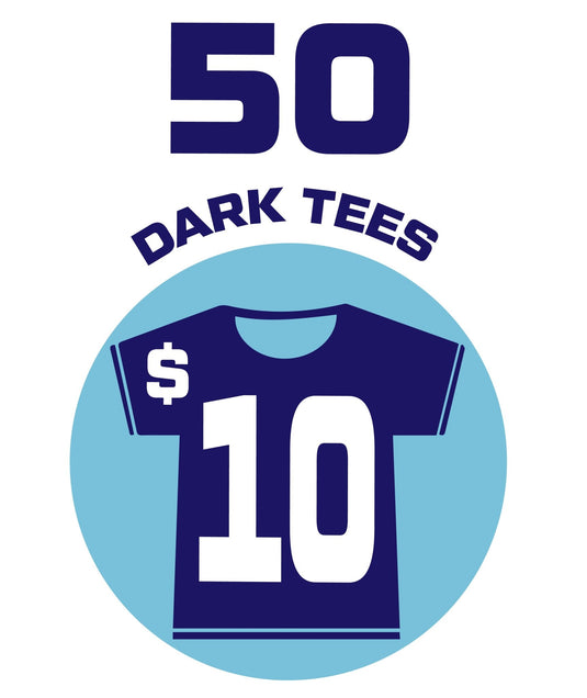 50 Dark Custom Printed Tees $10 - Twisted Swag, Inc.GILDAN