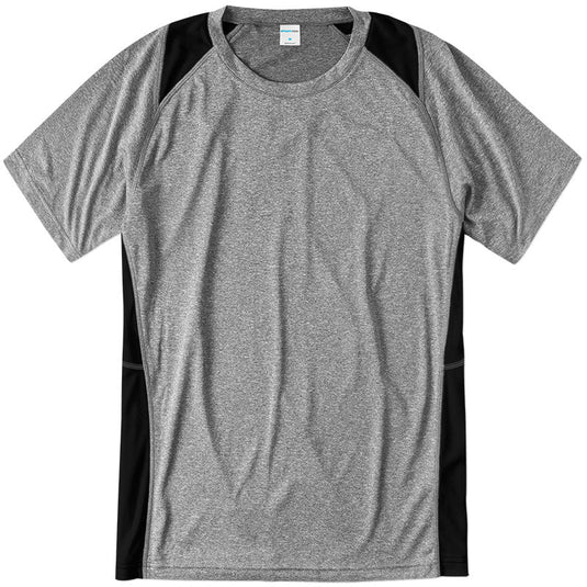 Colorblock Heather Performance Tee - Twisted Swag, Inc.SPORT TEK