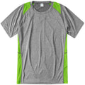 Vintage Heather/Lime Shock