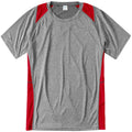 Vintage Heather/True Red