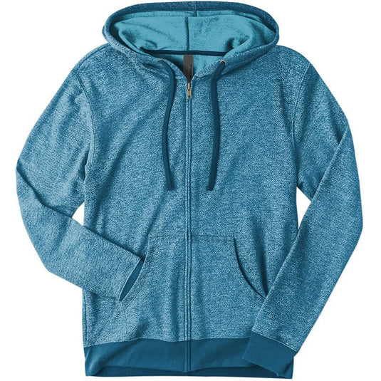 Denim Fleece Zip Hoodie - Twisted Swag, Inc.NEXT LEVEL