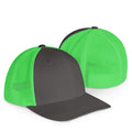 Charcoal/Neon Green