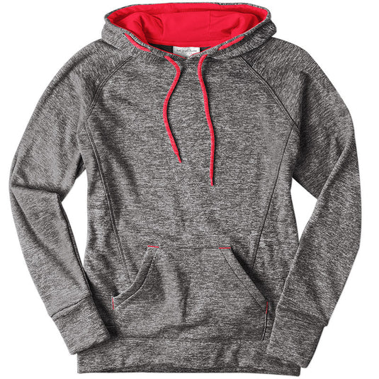 Ladies Contrast Hooded Pullover - Twisted Swag, Inc.J .AMERICA