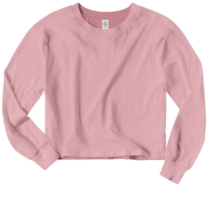 Load image into Gallery viewer, Ladies Longsleeve Crop Tee - Twisted Swag, Inc.Alternative Apparel
