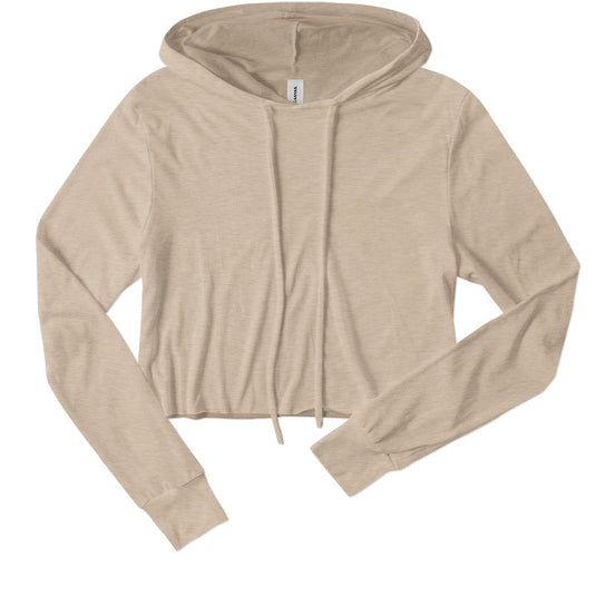 Ladies Triblend Cropped Hooded Tee - Twisted Swag, Inc.Bella Canvas