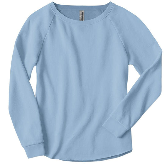 Ladies Wave Wash Fleece Sweatshirt - Twisted Swag, Inc.INDEPENDENT TRADING