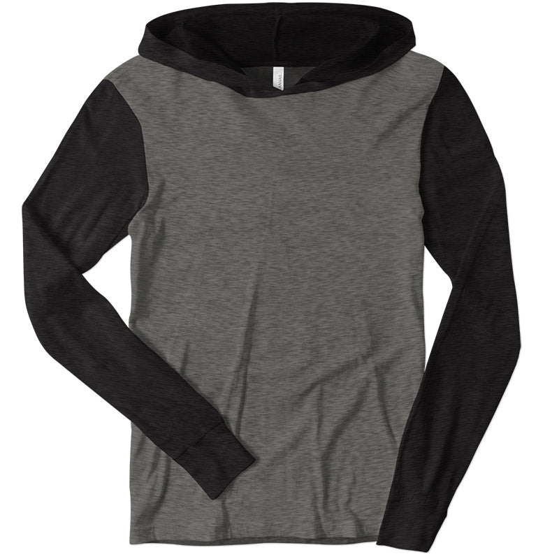 Load image into Gallery viewer, Longsleeve Jersey Hooded Tee - Twisted Swag, Inc.CANVAS
