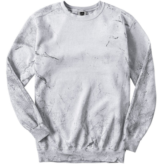 Pigment Dyed Colorblast Sweatshirt - Twisted Swag, Inc.COMFORT COLORS
