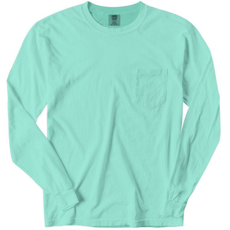 Load image into Gallery viewer, Pigment Dyed Longsleeve Pocket Tee - Twisted Swag, Inc.COMFORT COLORS
