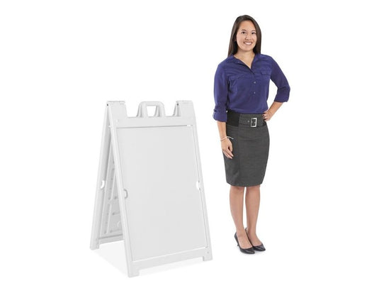 Slip Sign A Frame Plastic A-Frame Sign 24x36 - Shop Online! – Twisted Swag, Inc.