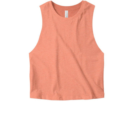 Racerback Cropped Tank - Twisted Swag, Inc.Bella Canvas