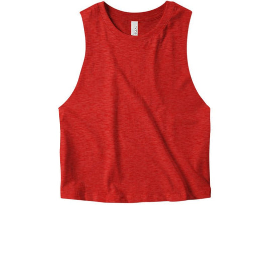 Racerback Cropped Tank - Twisted Swag, Inc.Bella Canvas