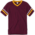 Maroon/Gold/White