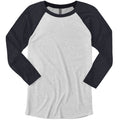 Indigo/Heather White