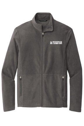 Load image into Gallery viewer, Weidner - Port Authority® Accord Microfleece Jacket (PEWTER / Small) - Twisted Swag, Inc.Twisted Swag, Inc.
