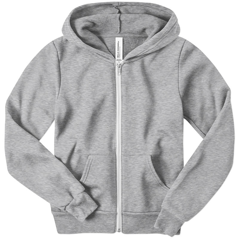 Load image into Gallery viewer, Youth Fleece Zip Up Hoodie - Twisted Swag, Inc.CANVAS
