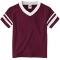 Maroon/White